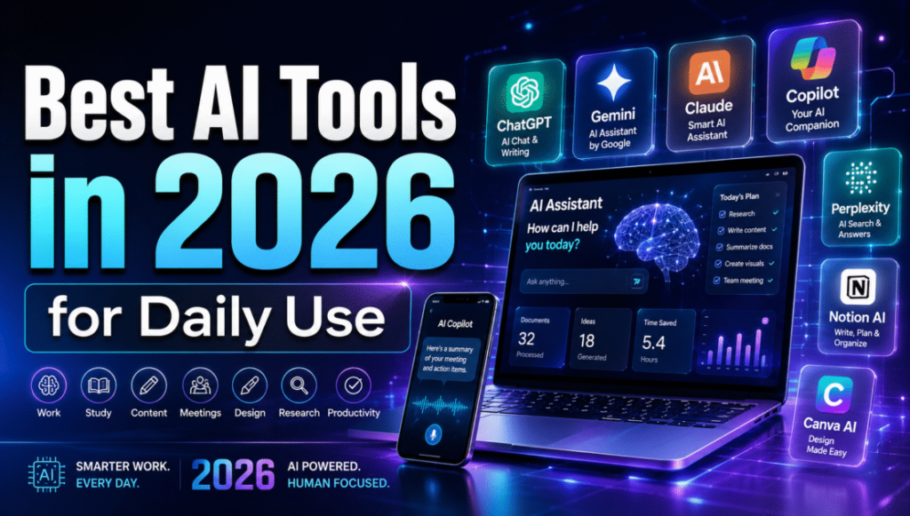 Best Smart Tools in 2026: AI-Powered Tools You Need